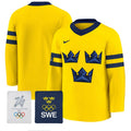Team Jersey Sweden Olympic 2026 Premium All Stitched