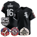 Ted Lyons Jersey #16 Chicago White Sox 125th Anniversary World Series Champions
