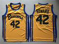 Teen Wolf Beavers #42 Scott Howard Basketball Jersey Yellow