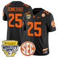 Tennessee Jersey #25 Tennessee Vols 2025 Music City Bowl Stitched