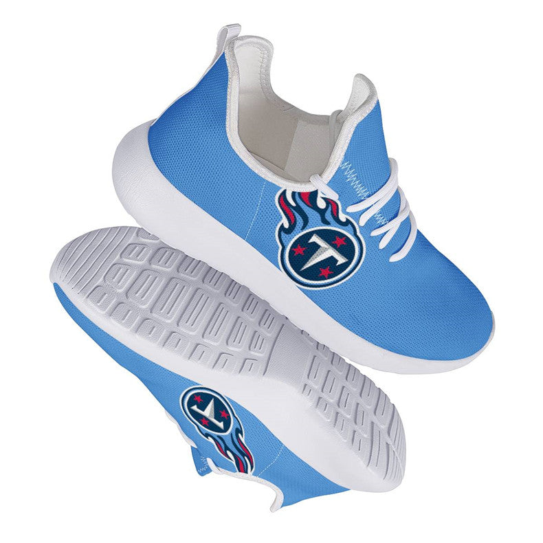 Tennessee Titans Light Team Logo Limited Sneaker Shoes For Men Women Fans