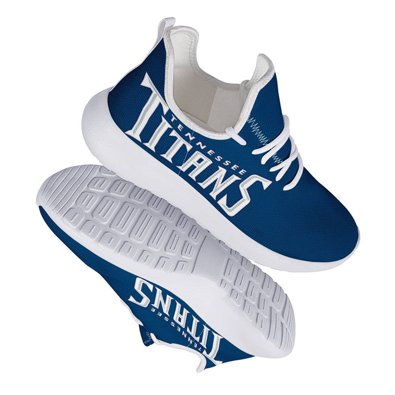 Tennessee Titans Light Team Logo Limited Sneaker Shoes For Men Women Fans