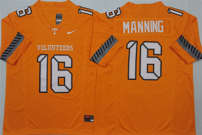 Tennessee Volunteers #16 Peyton Manning Jersey F.U.S.E. Football Stitched