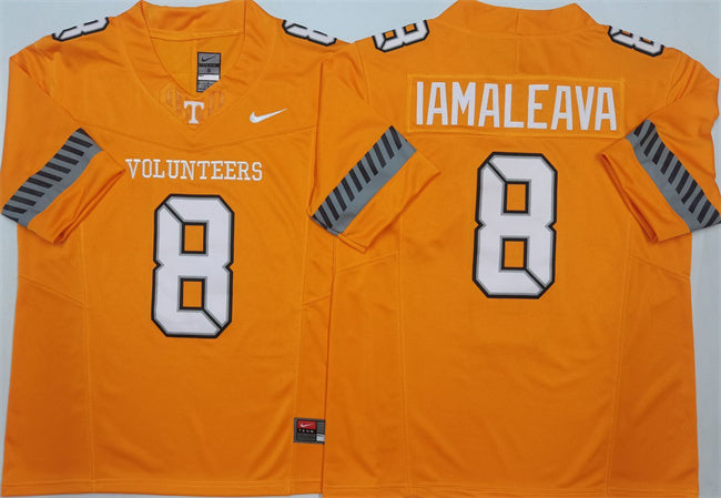 Tennessee Volunteers #8 Nico Iamaleava Jersey F.U.S.E. Football Stitched