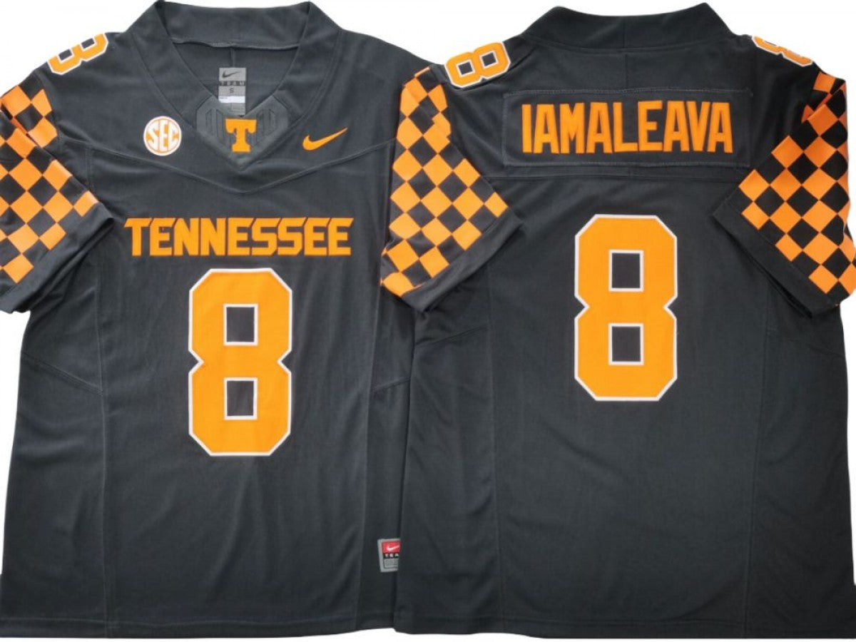 Tennessee Volunteers #8 Nico Iamaleava Vapor F.U.S.E. Limited Football Jersey Stitched
