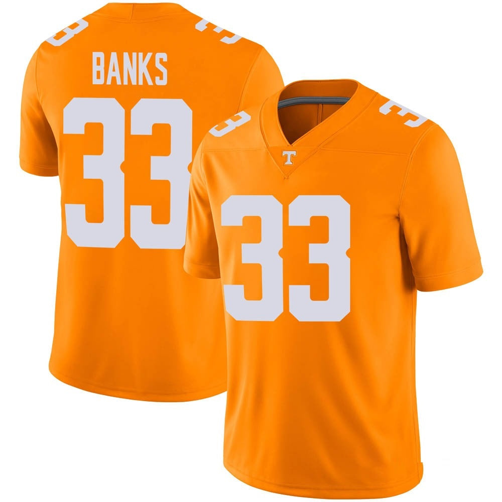Tennessee Volunteers Jeremy Banks Jersey #33 College Football Stitched