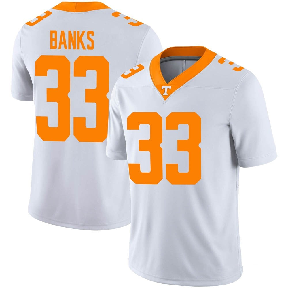 Tennessee Volunteers Jeremy Banks Jersey #33 College Football Stitched