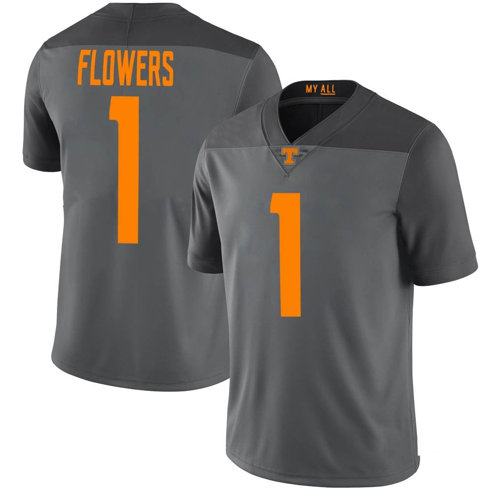 Tennessee Volunteers Trevon Flowers Jersey #1 College Football