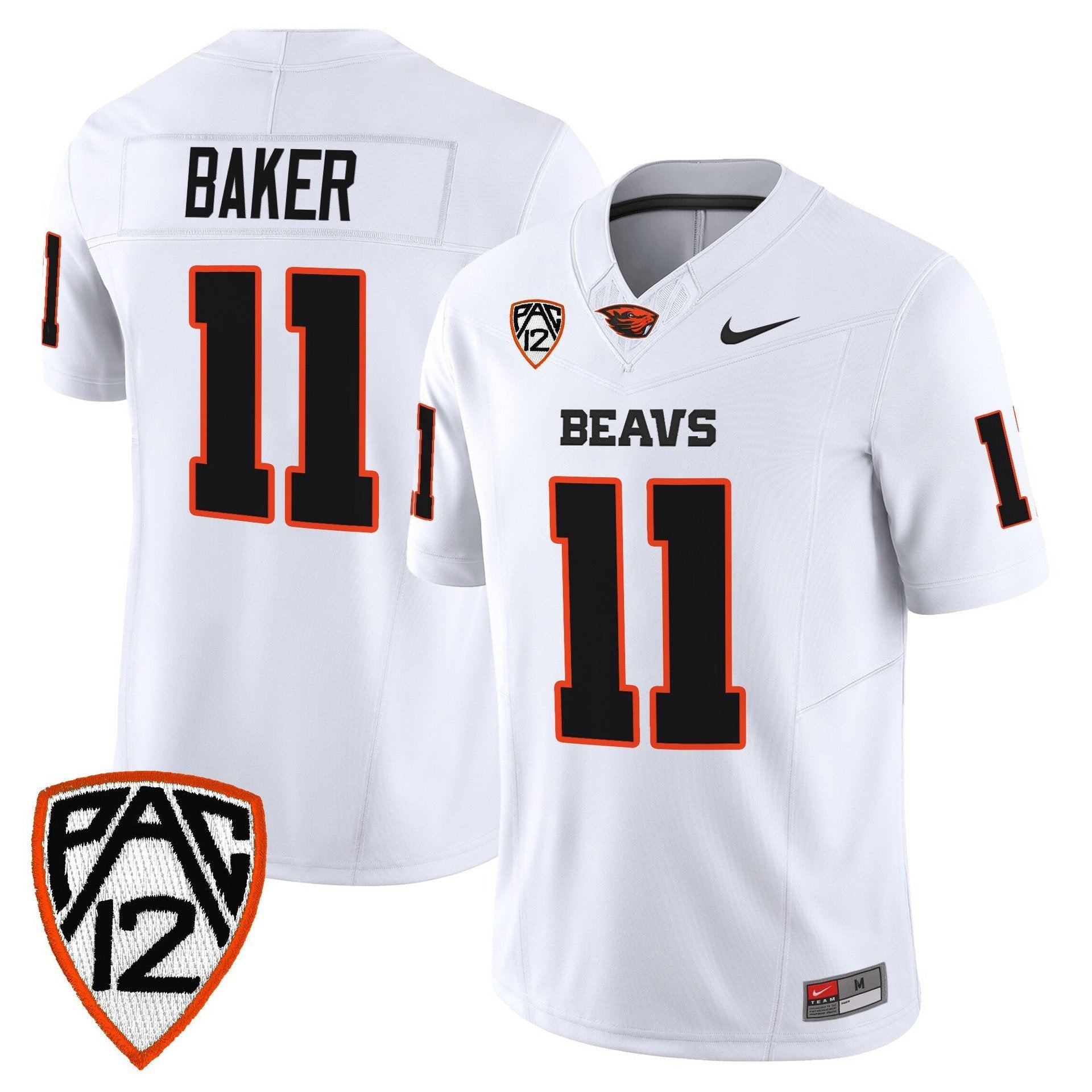 Terry Baker Jersey #11 Oregon State Beavers 2025 Limited Stitched