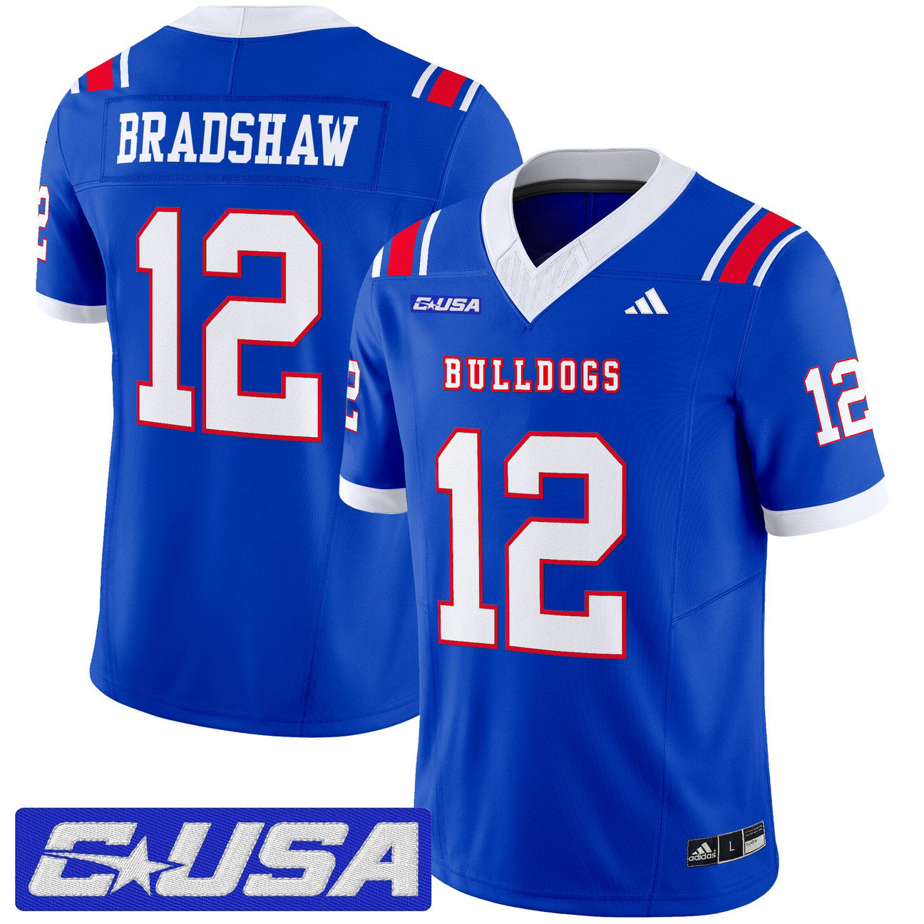 Terry Bradshaw Jersey #12 Louisiana Tech Bulldogs 2025 Limited Stitched