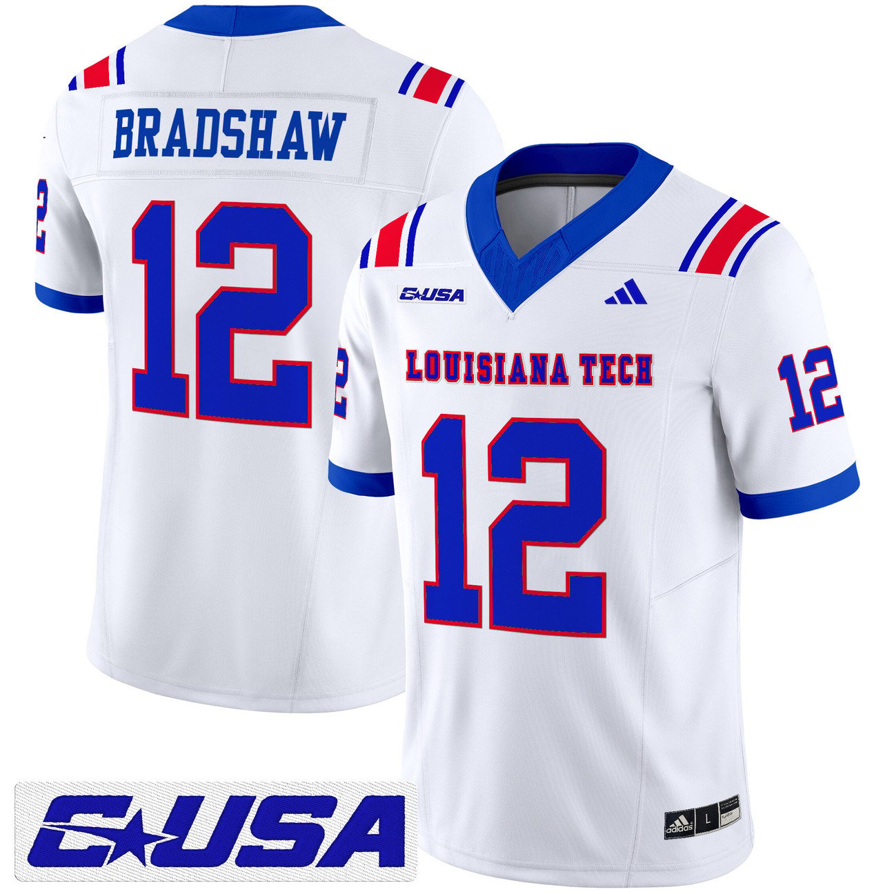 Terry Bradshaw Jersey #12 Louisiana Tech Bulldogs 2025 Limited Stitched