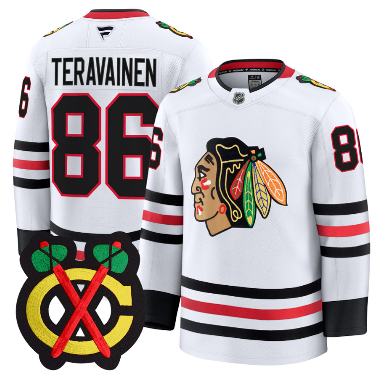 Teuvo Teravainen Jersey #86 Chicago Blackhawks Premium All Stitched