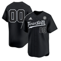 Texas A&M Black Custom Jersey - All Stitched