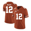 Texas Longhorn #12 Colt McCoy College Football Jersey Stitched Orange