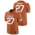 Texas Longhorn #27 Skyler Bonneau College Football Jersey Stitched Orange