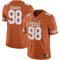 Texas Longhorn #98 Brian Orakpo College Football Jersey Stitched Orange