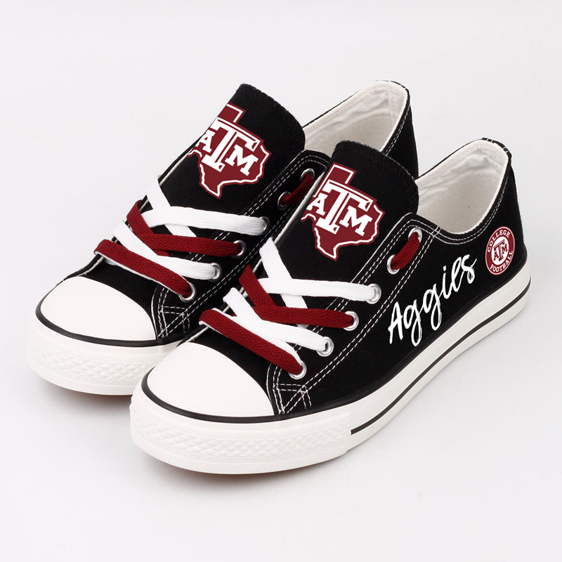 Texas A&M Aggies Sport Sneakers Shoes For Men Women Fans