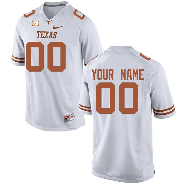 Custom Texas Longhorn #00 Custom College Football Jersey Stitched