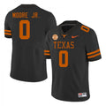 Texas Longhorns #0 DeAndre Moore Jr. College Football Jersey Stitched