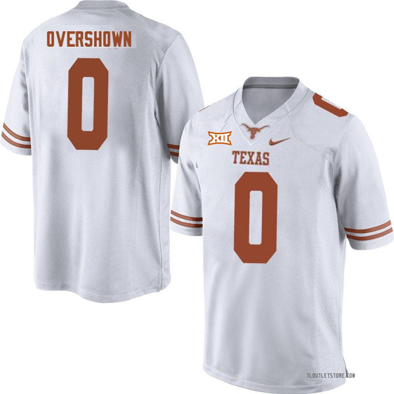 Texas Longhorns #0 DeMarvion Overshown College Football Jersey Stitched