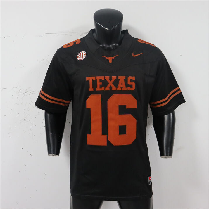 Texas Longhorns #16 Arch Manning College Football Jersey Stitched