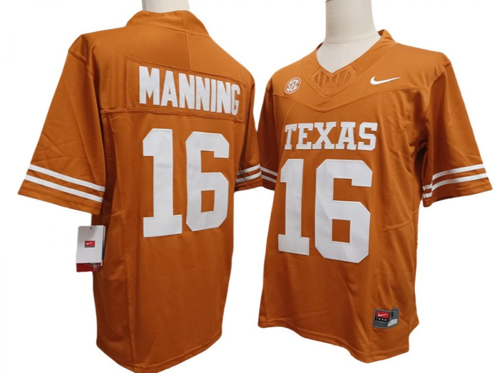 Texas Longhorns #16 Arch Manning Vapor F.U.S.E. Limited Jersey