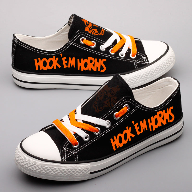 Texas Longhorns Sport Sneakers Shoes For Men Women Fans