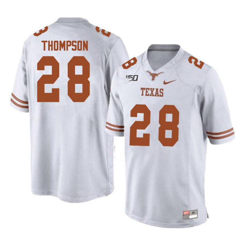 Texas Longhorns #28 Jerrin Thompson College Football Jersey Stitched