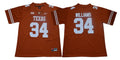 Texas Longhorns #34 Ricky Williams College Football Jersey Stitched