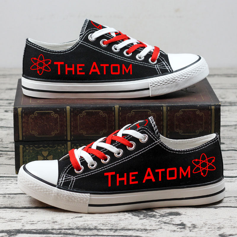 The Atom Low Top Canvas Sport Sneakers Shoes For Men Women Fans