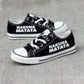 The Lion King Low Top Canvas Sport Sneakers Shoes For Men Women Fans