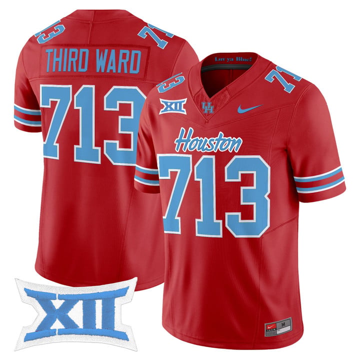 Third Ward Jersey #713 Houston Cougars 2025 Oilers Inspired Stitched