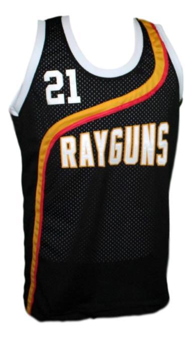 Tim Duncan Jersey #21 Roswell Rayguns Basketball Sewn Black