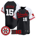 Tommie Frazier Jersey #15 Nebraska Cornhuskers 2025 Vapor Baseball