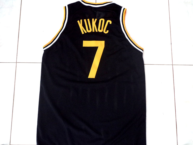 Toni Kucok Jersey #7 Jugoplastika Yugoslavia Basketball Black