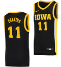 Tony Perkins Jersey Iowa Hawkeyes College Basketball Black Swingman #11