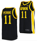 Tony Perkins Jersey Iowa Hawkeyes College Basketball Black #11