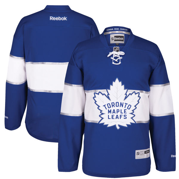 Toronto Maple Leafs Custom Blue 2017 Centennial Classic Stitched Reebok Hockey Jersey