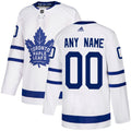 Toronto Maple Leafs White Away Customized Jersey Stitched