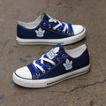 Toronto Maple Leafs Low Top Canvas Sport Sneakers Shoes For Men Women Fans