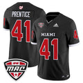 Travis Prentice Jersey #41 Miami OH RedHawks 2025 Limited Stitched