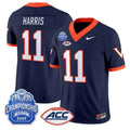 Trell Harris Jersey #11 Virginia Cavaliers 2025 ACC Championship Stitched