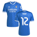 Trent Alexander-Arnold #12 Real Madrid 2025-26 Third Match Jersey – Blue