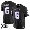 Trent Battle Jersey #6 TCU Horned Frogs 2025 Vapor Limited Stitched