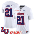 Treon Sibley Jersey #21 Liberty Flames 2025 Vapor Limited Stitched