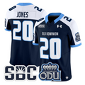 Trequan Jones Jersey #20 Old Dominion Monarchs 2025 Vapor Stitched Navy Alter