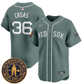 Triston Casas Jersey #36 Boston Red Sox Freedom Trail Patch Vapor Premier Limited Stitched