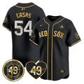 Triston Casas Jersey #54 Boston Red Sox Tim Wakefield Memorial Patch Stitched
