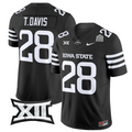 Troy Davis Jersey #28 Iowa State Cyclones 2025 Limited Stitched Black