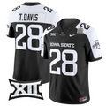 Troy Davis Jersey #28 Iowa State Cyclones 2025 Limited Stitched Black Alter